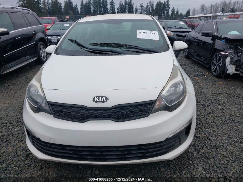 2017 Kia Rio Lx VIN: KNADM4A30H6014640 Lot: 41086255