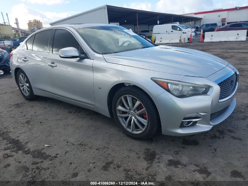 VIN JN1BV7AP2EM685118 2014 INFINITI Q50 no.1