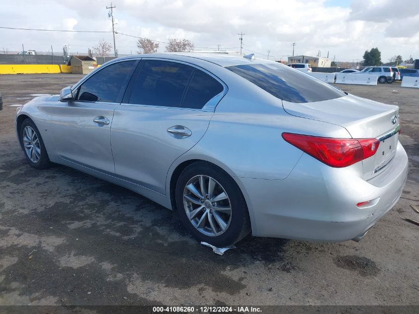 VIN JN1BV7AP2EM685118 2014 INFINITI Q50 no.3