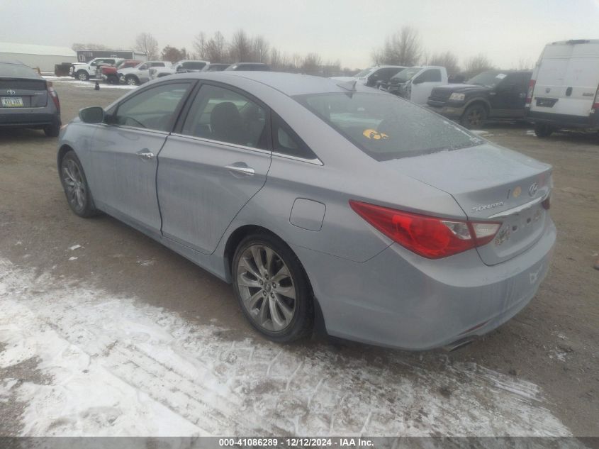 VIN 5NPEC4AC1DH601973 2013 Hyundai Sonata, SE no.3