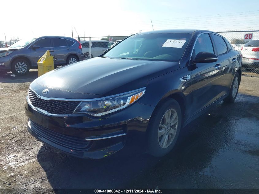 VIN KNAGT4L36G5108636 2016 KIA Optima, LX no.2