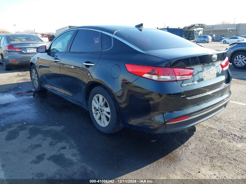 VIN KNAGT4L36G5108636 2016 KIA Optima, LX no.3