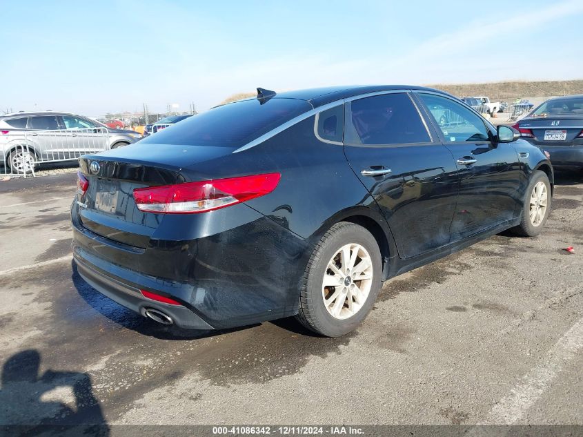 VIN KNAGT4L36G5108636 2016 KIA Optima, LX no.4