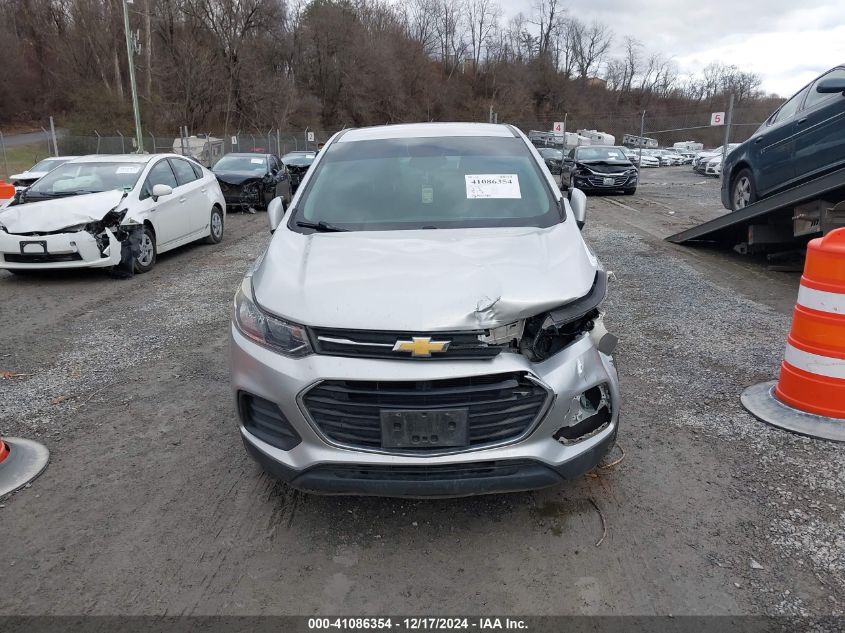 2018 Chevrolet Trax Ls VIN: KL7CJNSB1JB607260 Lot: 41086354