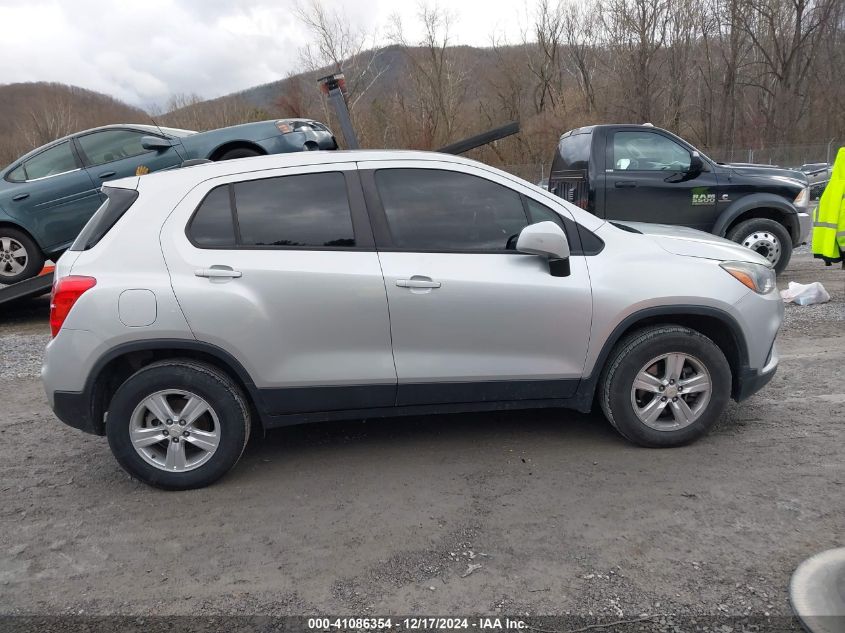 2018 Chevrolet Trax Ls VIN: KL7CJNSB1JB607260 Lot: 41086354