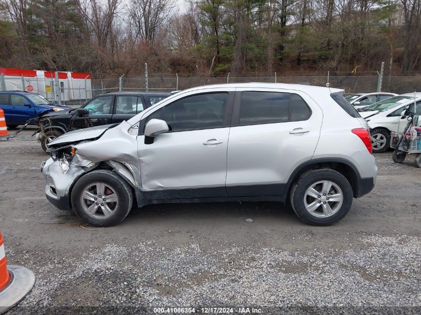 2018 Chevrolet Trax Ls VIN: KL7CJNSB1JB607260 Lot: 41086354