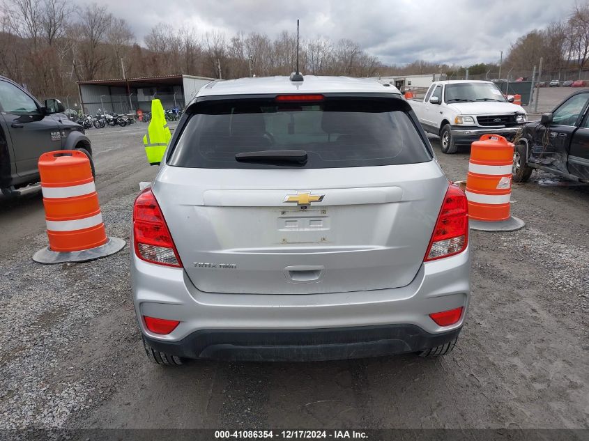 2018 Chevrolet Trax Ls VIN: KL7CJNSB1JB607260 Lot: 41086354