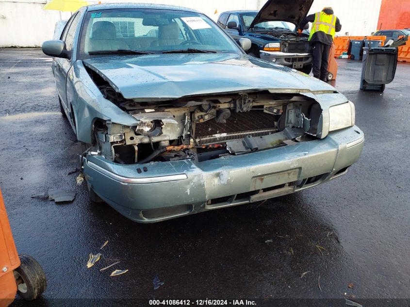 2006 Mercury Grand Marquis Ls VIN: 2MEFM75W56X630061 Lot: 41086412