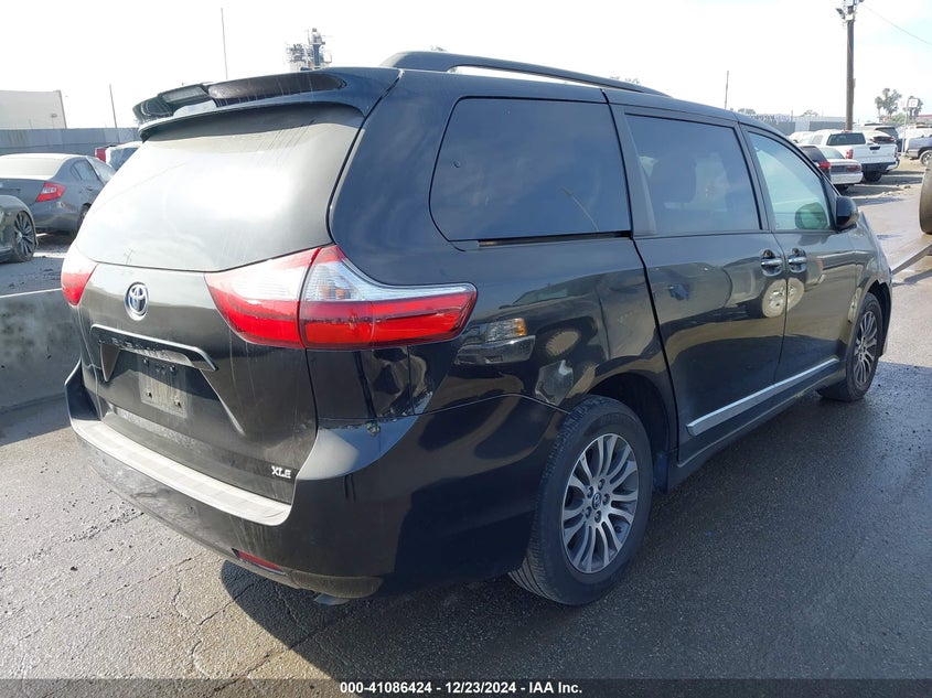 Vin: 5tdyz3dc6ks002138, lot: 41576517, toyota sienna xle 8 passenger 20194
