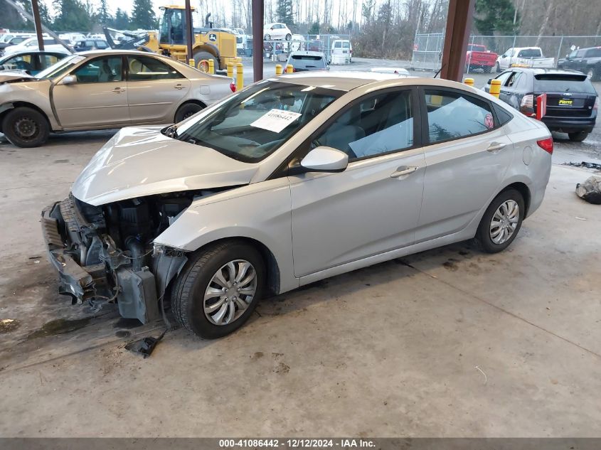 VIN KMHCT4AE3FU884227 2015 HYUNDAI ACCENT no.2