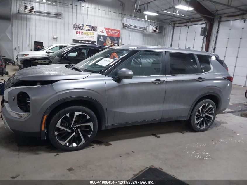 2022 Mitsubishi Outlander Black Edition /Se 2.5 /Se Launch Edition VIN: JA4J4UA8XNZ080618 Lot: 41086454