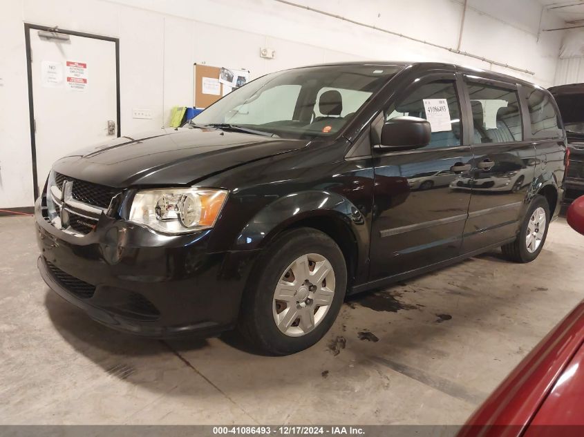 VIN 2C4RDGBG6DR562723 2013 Dodge Grand Caravan, Ame... no.2