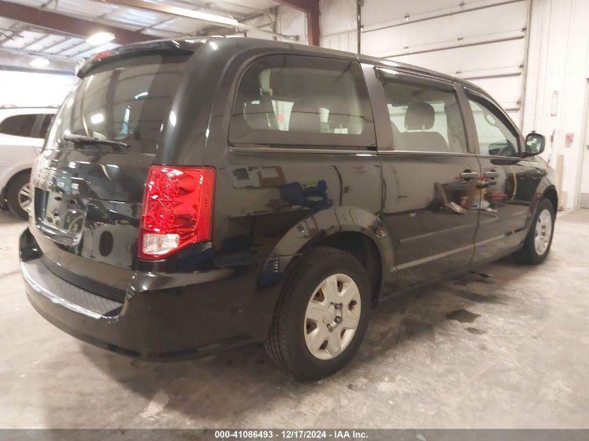 VIN 2C4RDGBG6DR562723 2013 Dodge Grand Caravan, Ame... no.4