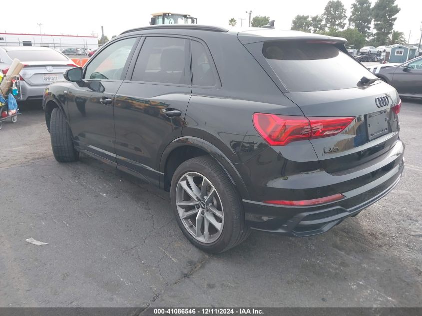 VIN WA1DECF30N1025126 2022 Audi Q3, Premium 45 Tfsi... no.3