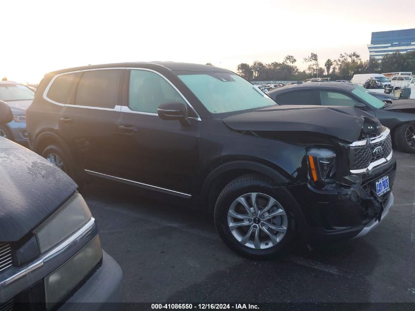 2021 Kia Telluride Lx VIN: 5XYP24HC7MG114771 Lot: 41086550