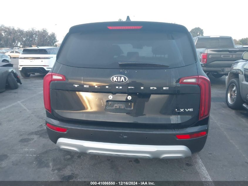 2021 Kia Telluride Lx VIN: 5XYP24HC7MG114771 Lot: 41086550