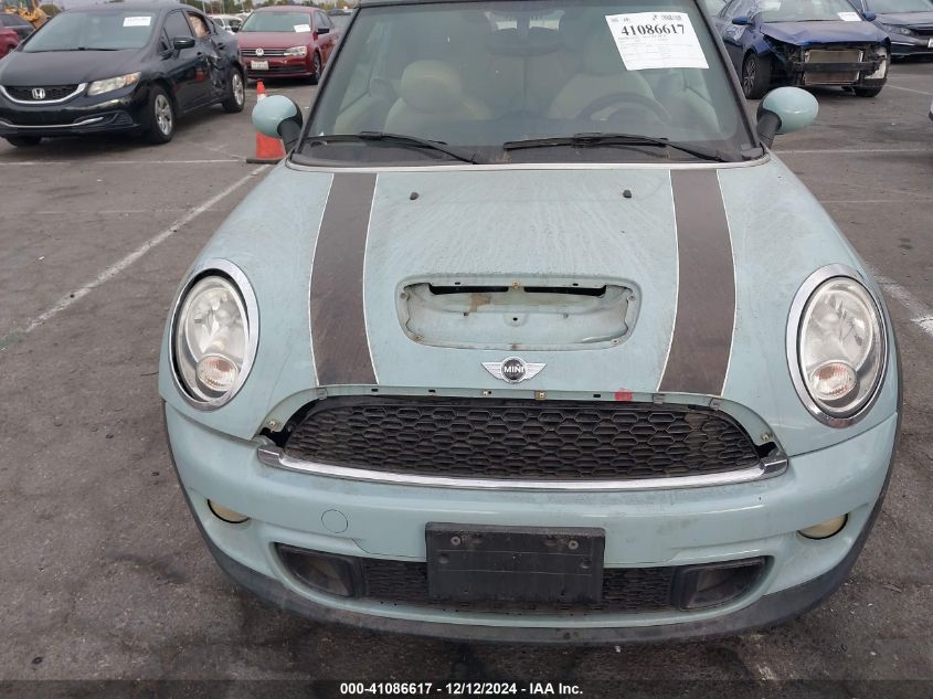 2013 Mini Convertible Cooper S VIN: WMWZP3C57DT551118 Lot: 41086617