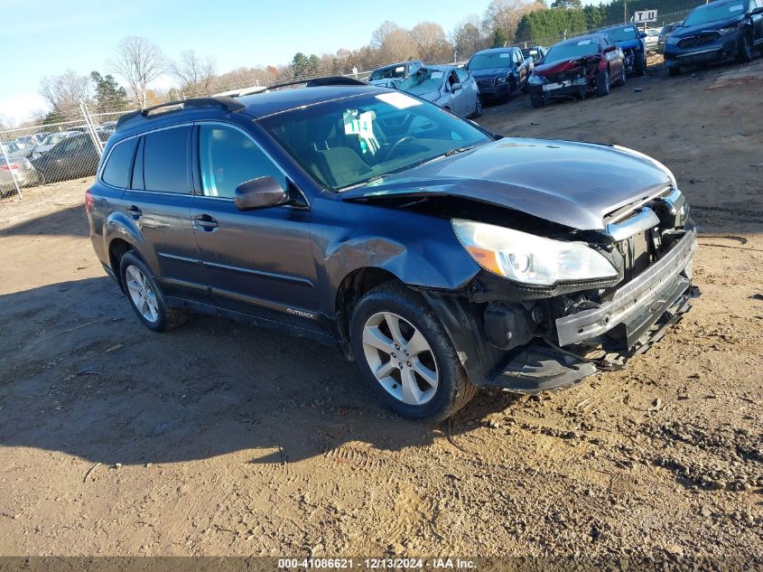 VIN 4S4BRCCC9E3328721 2014 SUBARU OUTBACK no.1