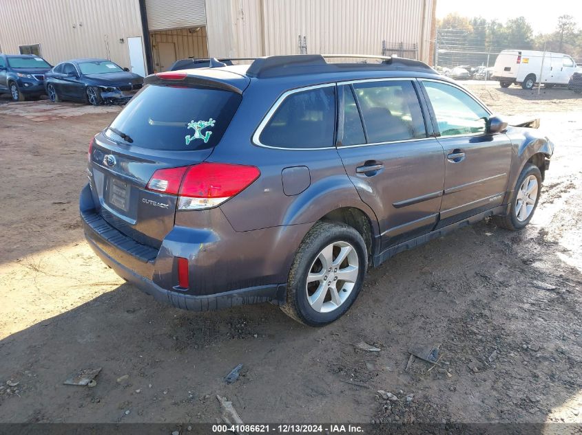 VIN 4S4BRCCC9E3328721 2014 SUBARU OUTBACK no.4