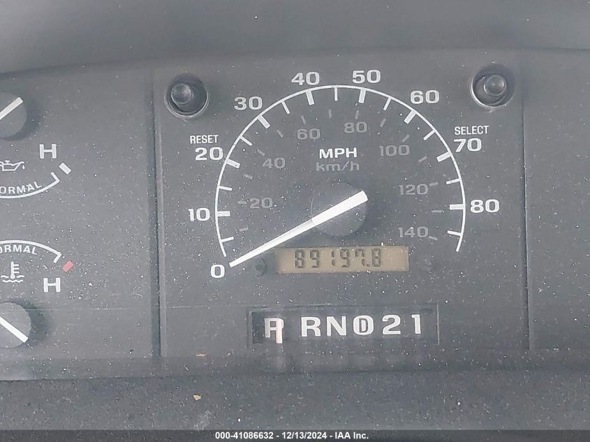 1997 Ford F-250 Xl VIN: 3FTHF25H0VMA52275 Lot: 41086632