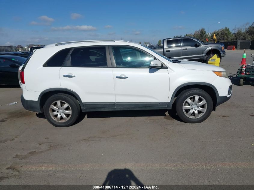 2011 Kia Sorento Lx VIN: 5XYKT4A1XBG026326 Lot: 41086714