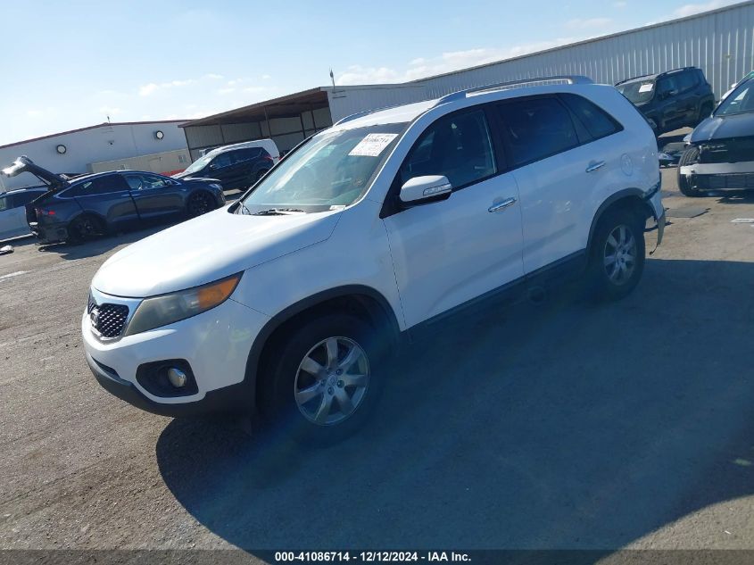 2011 Kia Sorento Lx VIN: 5XYKT4A1XBG026326 Lot: 41086714