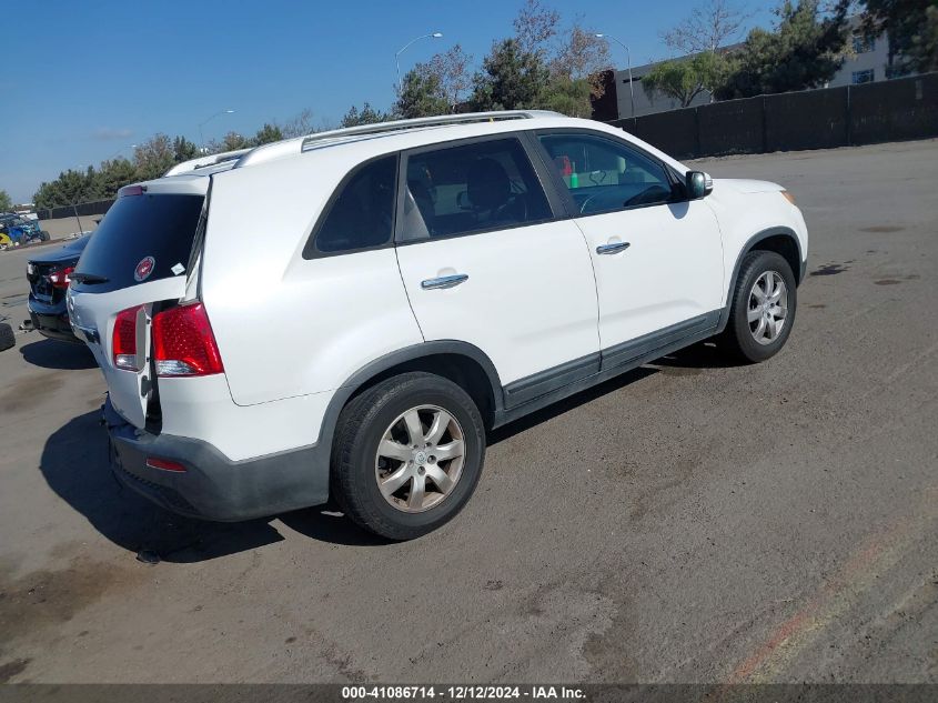 2011 Kia Sorento Lx VIN: 5XYKT4A1XBG026326 Lot: 41086714