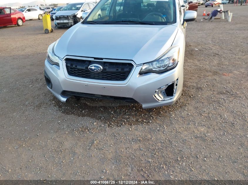 VIN JF1GPAC6XD2858740 2013 Subaru Impreza, 2.0I Pre... no.6