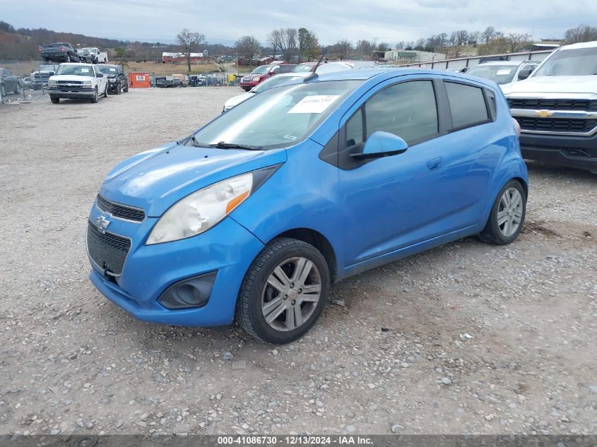 VIN KL8CB6S91DC535857 2013 CHEVROLET SPARK no.2