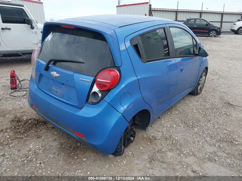 VIN KL8CB6S91DC535857 2013 CHEVROLET SPARK no.4