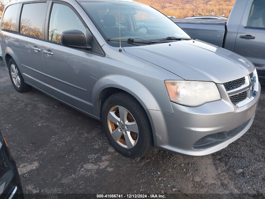 VIN 2C4RDGBG1DR758486 2013 Dodge Grand Caravan, SE no.1