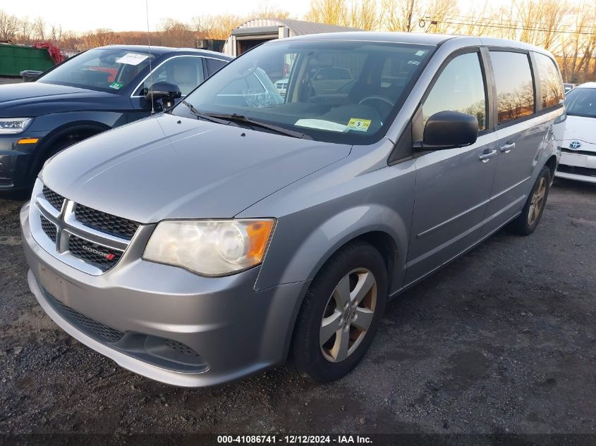 VIN 2C4RDGBG1DR758486 2013 Dodge Grand Caravan, SE no.2