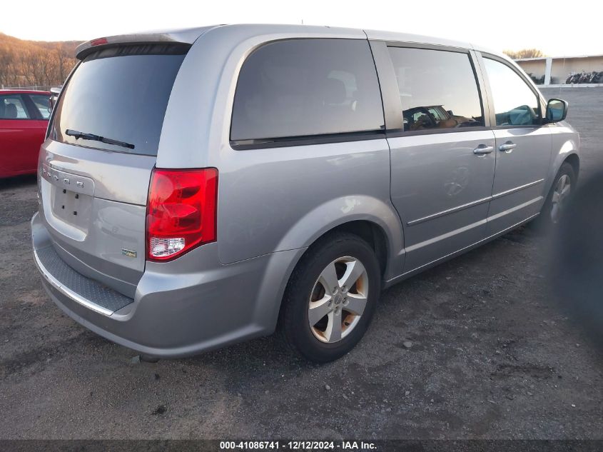 VIN 2C4RDGBG1DR758486 2013 Dodge Grand Caravan, SE no.4