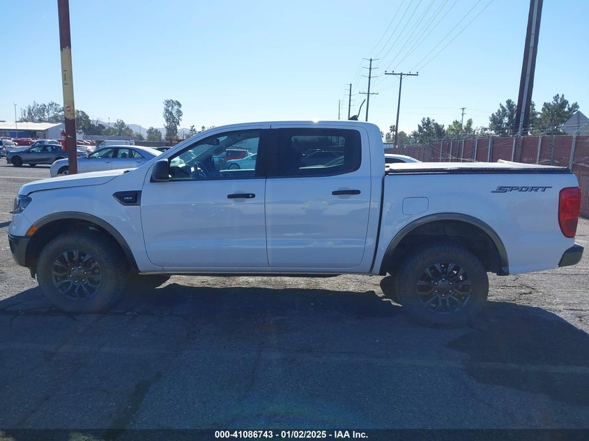 2019 FORD RANGER VIN: 1FTER4EH3KLA88111