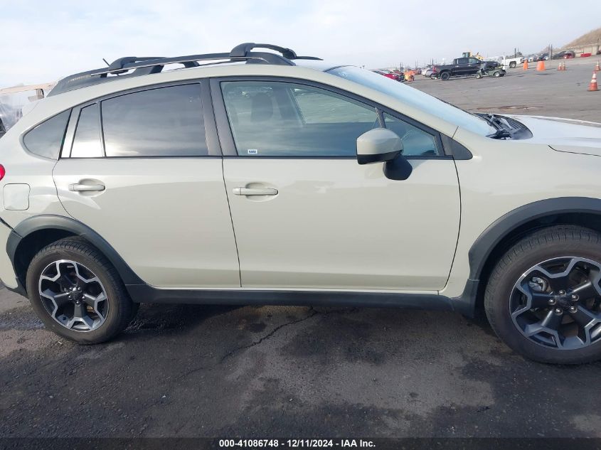 2015 Subaru Xv Crosstrek 2.0I Premium VIN: JF2GPACC9F8228855 Lot: 41086748