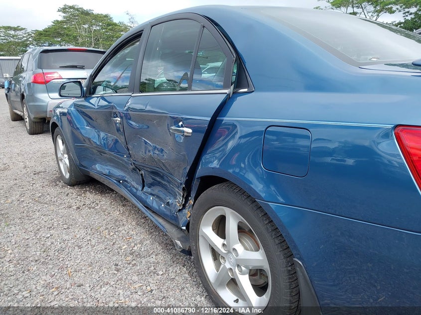 2006 HYUNDAI SONATA VIN: 5NPEU46F06H069358