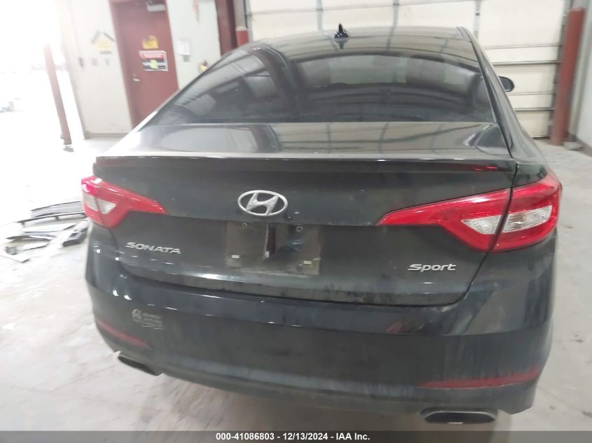 VIN 5NPE34AFXGH432678 2016 Hyundai Sonata, Sport no.17