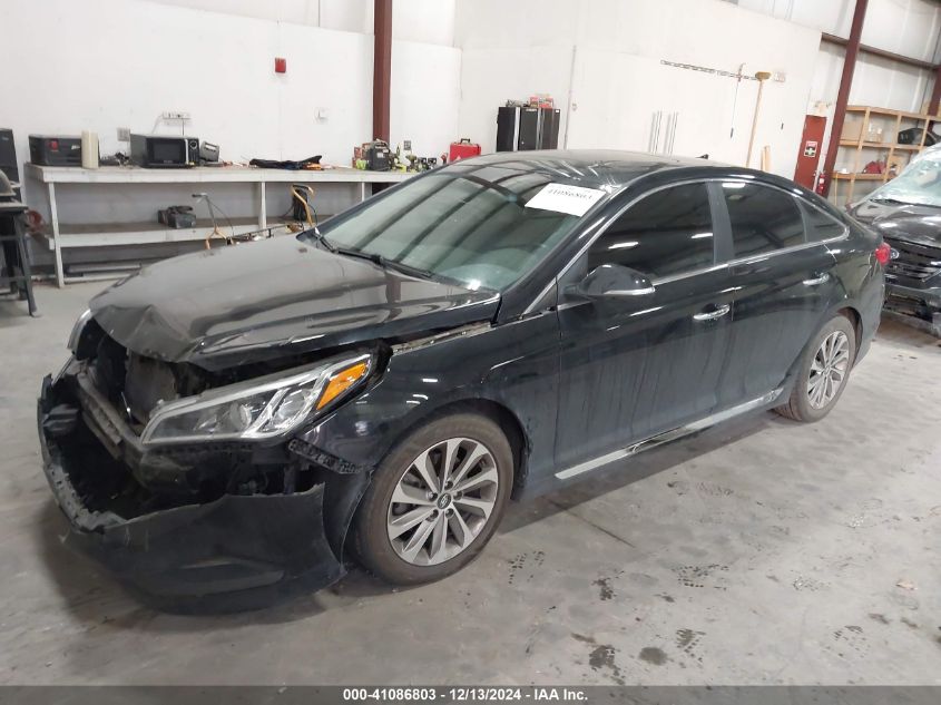 2016 HYUNDAI SONATA SPORT/LIMITED - 5NPE34AFXGH432678