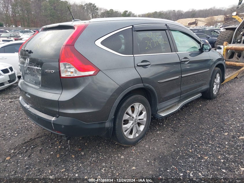 Vin: 2hkrm4h70dh654994, lot: 41576927, honda cr-v ex-l 20134