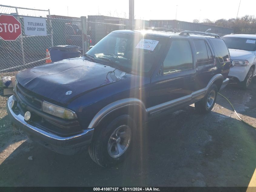 2000 Chevrolet Blazer Lt VIN: 1GNCS13W8Y2364767 Lot: 41087127