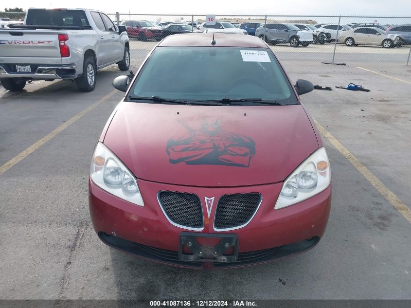 2008 Pontiac G6 VIN: 1G2ZG57N884141960 Lot: 41087136