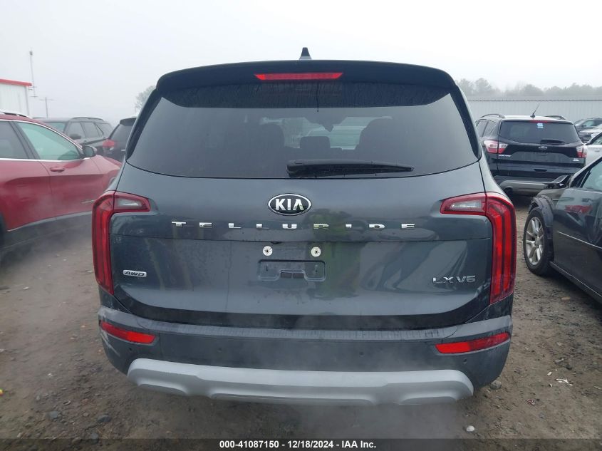 2021 Kia Telluride Lx VIN: 5XYP2DHC6MG115734 Lot: 41087150