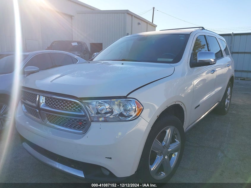 Vin: 1d4se5gt7bc595506, lot: 41577271, dodge durango citadel 20112