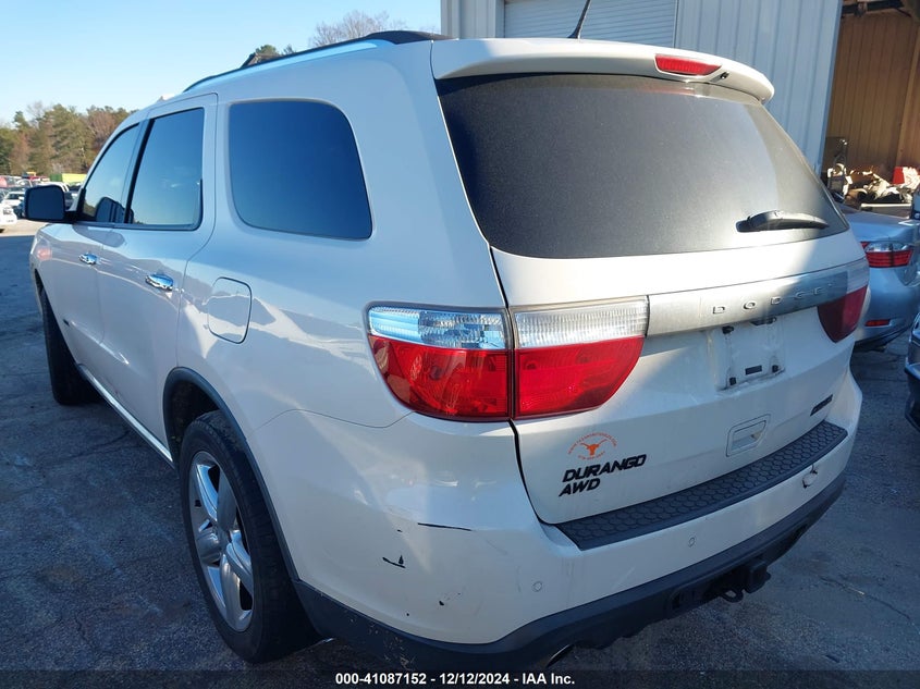 Vin: 1d4se5gt7bc595506, lot: 41577271, dodge durango citadel 20113