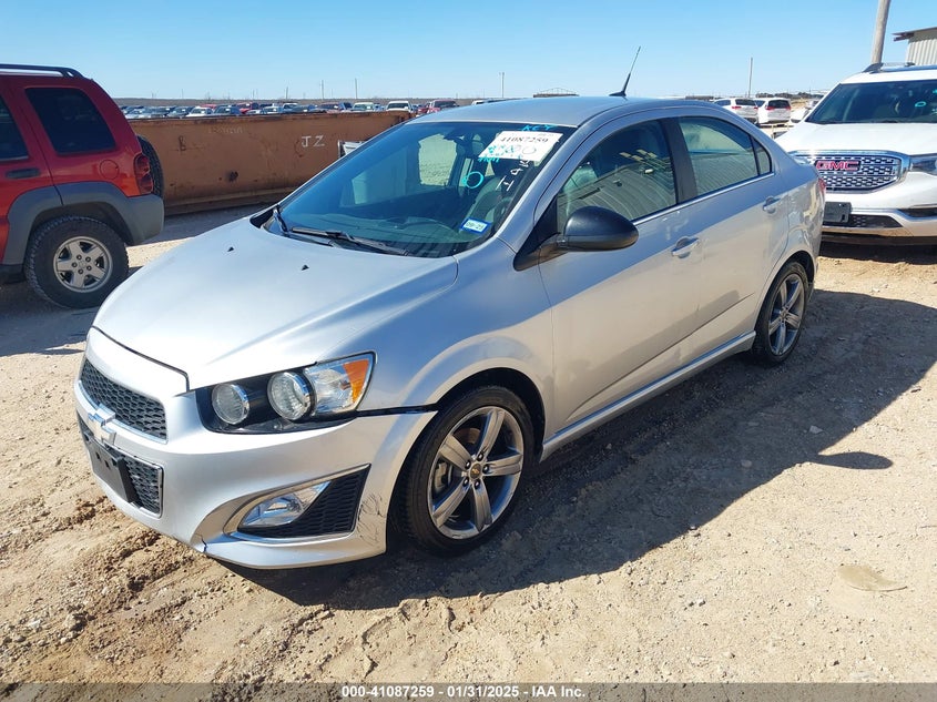 2014 CHEVROLET SONIC VIN: 1G1JG5SB4E4207267