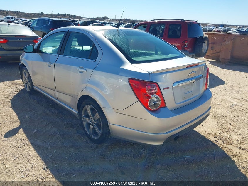 2014 CHEVROLET SONIC VIN: 1G1JG5SB4E4207267