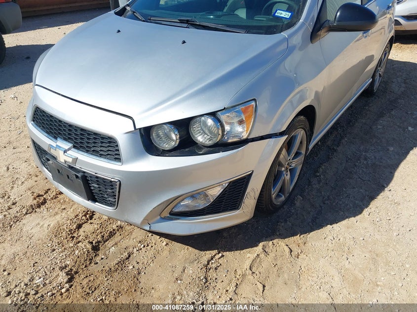 2014 CHEVROLET SONIC VIN: 1G1JG5SB4E4207267