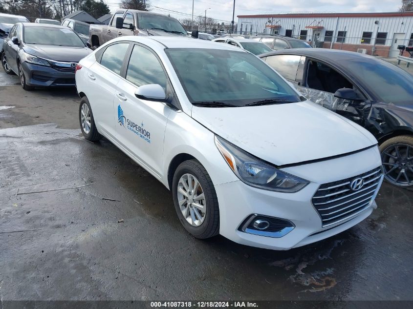 VIN 3KPC24A68NE180294 2022 Hyundai Accent, Sel no.1