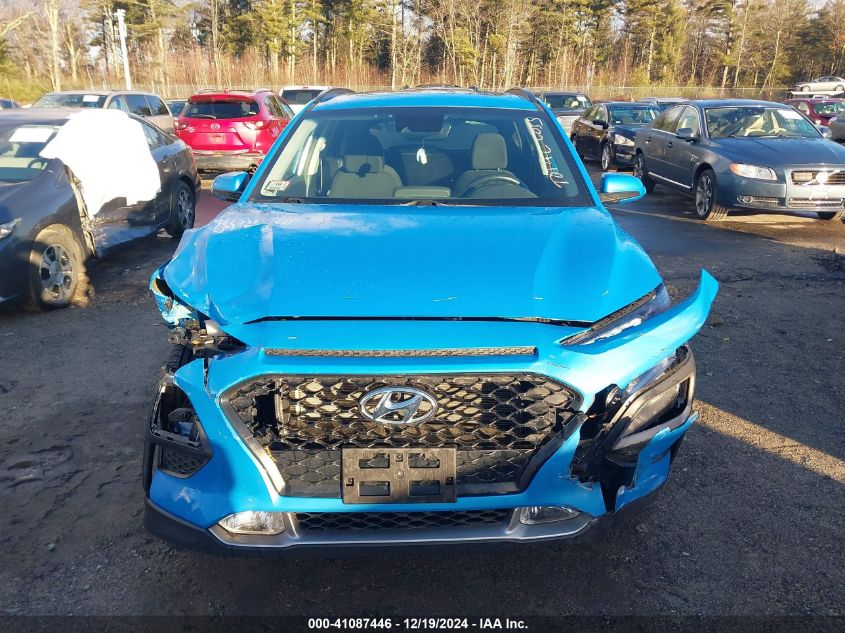 2021 Hyundai Kona Sel Plus VIN: KM8K6CAA7MU602128 Lot: 41087446