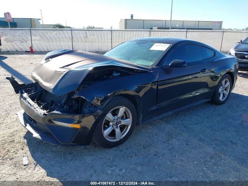 VIN 1FA6P8TH9J5179848 2018 Ford Mustang, Ecoboost no.2